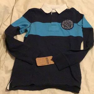 NWT urban pipeline long sleeved thick polo shirt